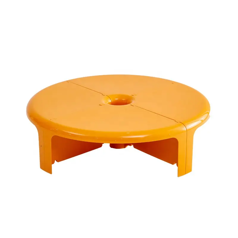 Ins – service de table basse ronde en plastique ABS, livraison directe, thé morden, table basse nordique multifonction