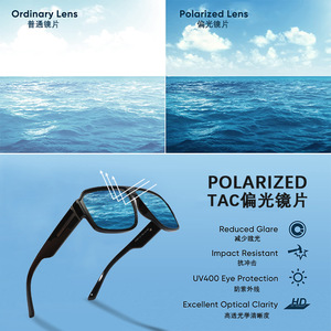 แว่นกันแดดมาลตริกซ์ส ฟูลริมโพลาไรซ์ UV400 แว่นตากีฬาลำลอง P1891 - Product Image 2