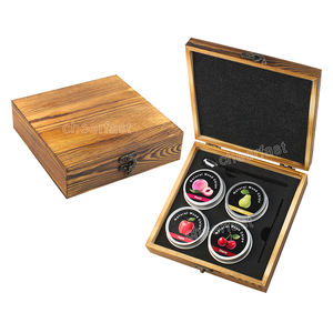 Maßgefertigtes Whiskey-Räucher-Set mit 4 Natürlichen Holzchips-Aromen, Cocktail-Räucher-Set, Ideales Geschenk für Männer, Väter, Whiskey-Cocktail-Liebhaber, Bar - Product Image 3