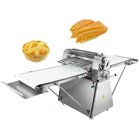 Machine à pâte automatique continue commerciale en acier inoxydable, version verticale, pour pâtisserie danoise, 4 kg, 5 kg, 6,5 kg, laminoir à pâte