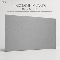 Grande dalle de quartz naturel Calacatta Grey 95% 3200x1600mm |   Certifié CE SGS |   Table moderne écologique pour intérieur, mur ou sol