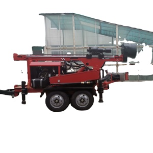 Il piccolo impianto di perforazione minerario del motore diesel del rimorchio è facile da spostare indipendentemente dal terreno - Product Image 5
