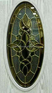 Insertos de plomo ovalados decorativos de <span class=keywords><strong>vidrieras</strong></span> Precio barato de alta calidad para puertas de madera y uso exterior de edificios <span class=keywords><strong>Vidrieras</strong></span> - Product Image 6