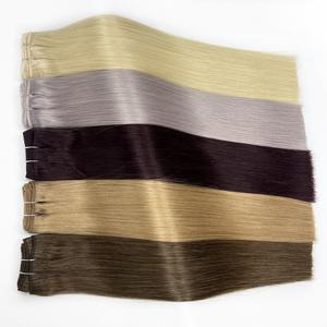 工厂价格迪拜生印度天然发束卷曲中国双拉体波角质层对齐处女 - Product Image 3