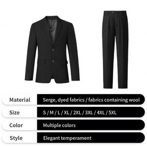 Promotion : Costume d'affaires personnalisé à prix imbattable pour hommes et femmes, 2 pièces, taille européenne, idéal pour le bureau et les entreprises - Product Image 2
