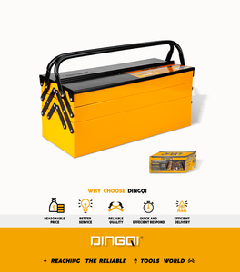 DINGQI <strong>Tool</strong> Set Kit Multifunctional Hardware Repair <strong>Tools</strong> Carbon Steel Home Household Use/ Car Auto Repair Portable ABS <strong>Box</strong> - Product Image 4
