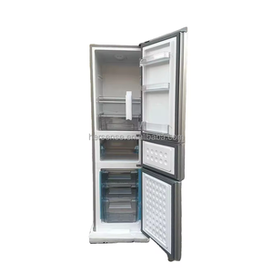 215L Silver Fridge <b>Refrigerator</b> High Quality <b>Refrigerator</b> for Home Large Capacity Three Door Multi - Door <b>Refrigerator</b> Frequency - Product Image 4