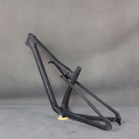 Cadre de VTT à suspension Full Carbon T1000 29er BOOST FM080 Taille M Dropout UDH 190X45mm Amortisseur arrière