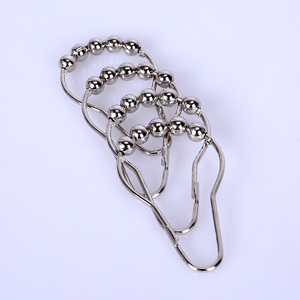 Ganchos <span class=keywords><strong>de</strong></span> anillos <span class=keywords><strong>de</strong></span> cortina <span class=keywords><strong>de</strong></span> ducha <span class=keywords><strong>de</strong></span> metal a prueba <span class=keywords><strong>de</strong></span> herrumbre para <span class=keywords><strong>baño</strong></span> para varillas <span class=keywords><strong>de</strong></span> Ducha - Product Image 2