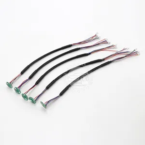 Aangepaste Kabels 8 Positie Van 4 * SHR-2 Connector Naar Ronde Printplaat Kabelboom Met 24awg - Product Image 1