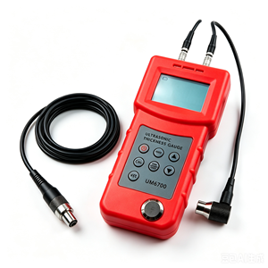 Jauge d'épaisseur numérique ultrasonique portable UM6700, 1,0 à 280 mm, haute résolution, pour la mesure de l'épaisseur des murs métalliques - Product Image 1