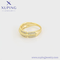X000008457 Xuping bijoux mode mariage fiançailles hommes femmes Couple glacé main anneau ensemble