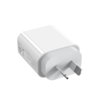 Chargeur mural rapide USB-C 20W avec prise AU, adaptateur d'alimentation PD pour iPhone, smartphone, tablette