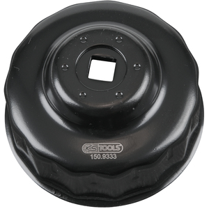 Cloche de filtre à huile 75/77mm de diamètre 3/8 pour divers filtres à huile - Product Image 1