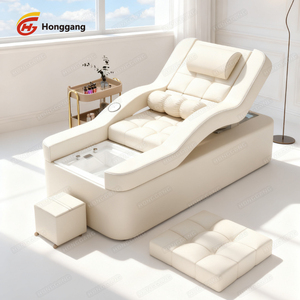 Fauteuil de lavage électrique de luxe pour salon de coiffure, <span class=keywords><strong>lit</strong></span> de spa pour les pieds, chaise de shampoing, <span class=keywords><strong>lit</strong></span> de spa pour la tête, fauteuil de massage électrique pour le shampoing - Product Image 4
