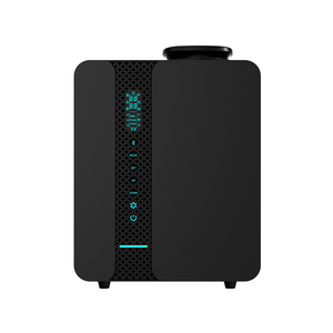 Máy khuếch tán tinh dầu trị liệu bằng hương thơm kim loại, ứng dụng WIFI, bộ sưu tập khách sạn đen trắng tùy chỉnh - Product Image 1