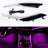 Lampe de console centrale à LED pour rétrofit, éclairage décoratif intérieur de voiture, compatible avec BMW Série 3/4 G20 G22 2020-2023