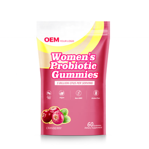 Gomitas Probióticas OEM para Mujeres, para el Bienestar Diario y el Equilibrio Femenino, con Bajo MOQ, Suministro con Prueba COA, para Vendedores de Plataformas de Comercio Electrónico - Product Image 1
