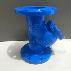 Cấp công nghiệp hình chữ Y mặt bích sắt dễ uốn lọc nước GL41H-10/16Q detong thương hiệu 1 năm bảo hành dễ dàng cài đặt cải thiện - Product Image 4