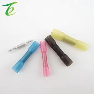 10pcs Waterproof Electrical Seal Insulated Heat Shrink Butt Terminals Solder Sleeve Wire Connector AWG Crimp Terminal