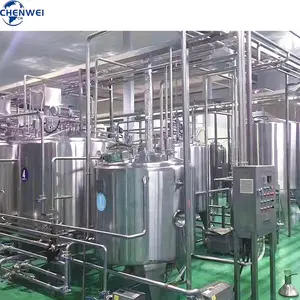 Petit équipement de pasteurisation de stérilisation laitière Machine de traitement Ligne de production de yaourt au lait pasteurisé