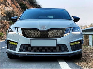 Pare-Chocs Avant pour VW <span class=keywords><strong>Skoda</strong></span> <span class=keywords><strong>Octavia</strong></span> Évolution <span class=keywords><strong>RS</strong></span> / VRS 2017 <span class=keywords><strong>2018</strong></span> 2019 avec Calandre - Product Image 6