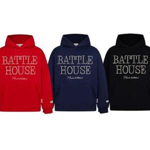 Sweat à capuche unisexe personnalisé avec strass lourds - Product Image 4