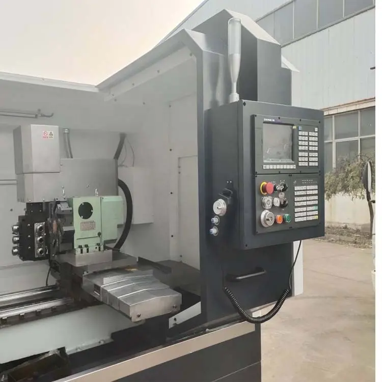 good selling high quality H50 flat bed cnc automatic lathe machine for metal