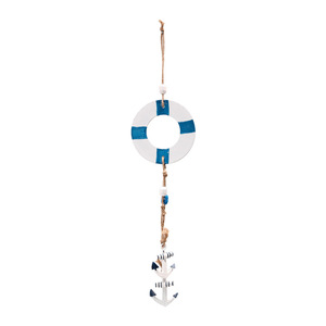 Décorations murales de style méditerranéen, bateau à voile en bois, phare, décoration intérieure, objets suspendus, forme irrégulière - Product Image 4