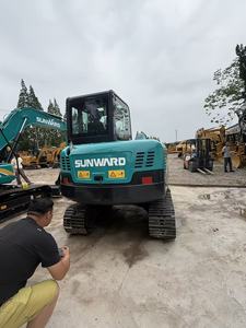 Oferta Especial: Excavadora Hidráulica Sunward SWE90E de 9t, Marca China, con Cucharón de 0.36m³, Mini Excavadora Compacta con Línea de Martillo Rompedor, En Stock - Product Image 3