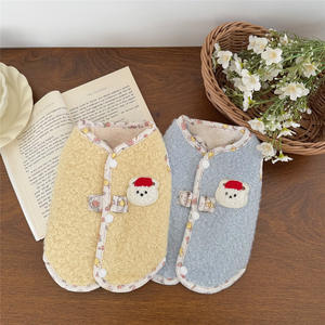 ملابس للكلاب، مستلزمات الحيوانات الأليفة، سترة للكلاب، سترة حمل للحيوانات الأليفة بتصميم صلب، مستدامة للخريف والشتاء والربيع، ملابس للأنشطة الخارجية - Product Image 4