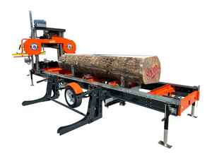 Aserradero portátil hidráulico de 36 ''con cargador de troncos hidráulico completo, abrazadera de rotación hidráulica, soporte lateral hidráulico - Product Image 2