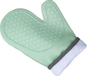 Manchette de four en silicone imprimée avec doublure en coton, résistante à la chaleur pour une utilisation à l'intérieur du four - Product Image 2