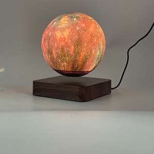 Lampe lunaire à lévitation magnétique, lampe de ciel à impression 3D flottante et tournante pour cadeau de Noël - Product Image 1