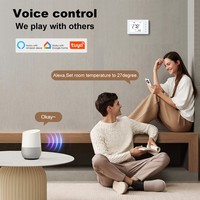 Centre de commande de chauffage par le sol WiFi Smart Life 8 zones avec contrôle par application et indicateurs LED pour actionneurs de chaudière, système UFH