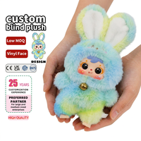 Vente en gros de jouets en peluche de haute qualité au design Kawaii, poupées, boîtes mystères, pendentifs en peluche personnalisés en usine, porte-clés, boîtes surprise