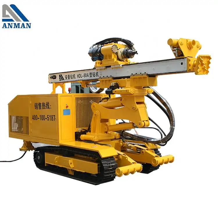 HDL-80A top drive type multifunctional drill rig