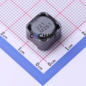 Inducteur de puissance CDRH127NP-221MC SMD, 12x12mm (Inductance : 220uH) (Précision : 20%) Courant nominal : 1,16A - Product Image 1