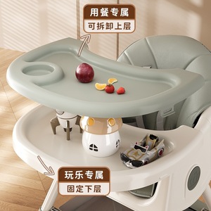 Silla alta para bebé, multifuncional, plegable, portátil, para niños de 0 a 12 meses - Product Image 4