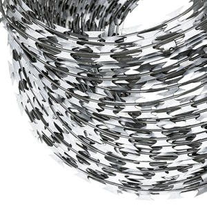 Protezione di sicurezza per sottostazioni elettriche e strutture chiave: Filo spinato antifurto per pareti esterne anticorrosione - Product Image 6