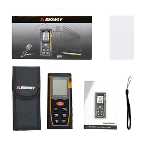 Medidor Láser Mini SW-T40, Rango de 0.05-40m, Función de Autocalibración, Telémetro Láser Portátil - Product Image 3