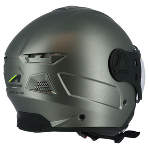 Casque de moto ASTONE HELMETS MINISPORT S6, couleur titane, visage ouvert, ABS, extérieur - Product Image 4