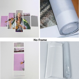 Decorazione della parete del soggiorno cavallo nero immagine modulare dipinti di arte della parete dipinti animali stampe di arte della tela - Product Image 6