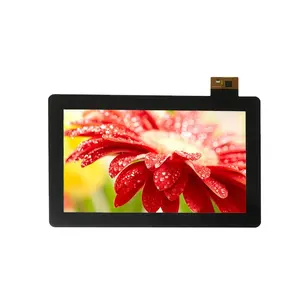Solusi berkualitas tinggi 10.1 15.6 18.5 21 23 inci HD-MI LVDS modul Tampilan LCD PCAP usb panel sentuh kapasitif