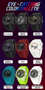 Reloj Deportivo Digital Multifuncional Sanda 6200 con Doble Pantalla, Resistente al Agua y con Función de Cuenta Regresiva - Product Image 6
