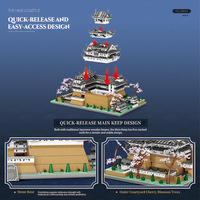 Reobrix Château de Himeji – Modèle de construction en plastique 55017 – Jouet architectural pour jeunes de 14 ans et plus – Assemblage DIY – 7105 pièces – Décoration de bureau