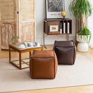 Amity fabbrica all'ingrosso sacco a sacco divano Design moderno quadrato triturato Memory Foam imbottito impermeabile interno/<span class=keywords><strong>esterno</strong></span> <span class=keywords><strong>Pouf</strong></span> per la casa - Product Image 2