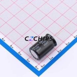 Condensateur électrolytique en aluminium à montage traversant KM330M400I200A, composant à montage traversant (THT), D13xL20mm 33uF 20% 400V 5mm - Product Image 2