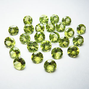 Piedras Preciosas de Peridoto Natural, Grado 3A, Verde Fluorescente, Corte Cojín, Piedras Sueltas para Joyería, Suministro al por Mayor con Certificado - Product Image 4