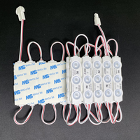 Bande lumineuse à LED de haute qualité, blanche, AC110V, 3 modules LED pour enseignes lumineuses, enseignes publicitaires, devanture de magasin, bordure de garage